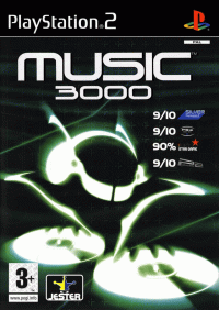 Music 3000 PAL Playstation 2 PAL box art